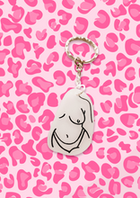 Load image into Gallery viewer, Personalised Nude Keyring
