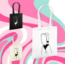 Load image into Gallery viewer, Personalised Nude Tote Bag
